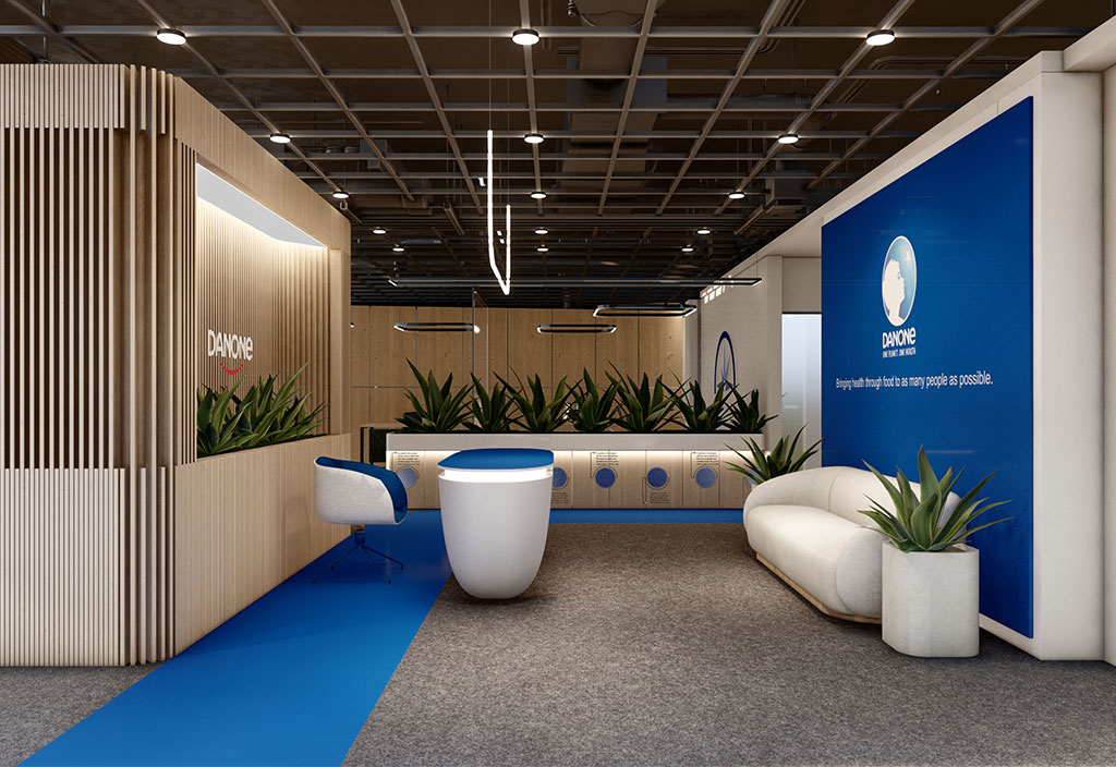 Danone's Central Office in Tehran Danone's Central Office in Tehran